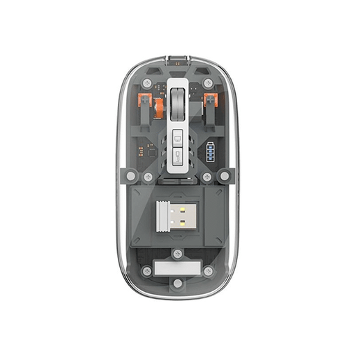 [mWwuWM105] Wiwu Crystal wireless Mouse Dual bluetooth+ 2.4G WM105