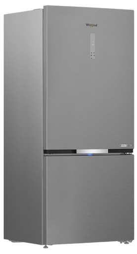 [mWrplWBMF836573XNA] Whirlpool Combi Refrigerator 570Liter - Stainless Steel <83cm>