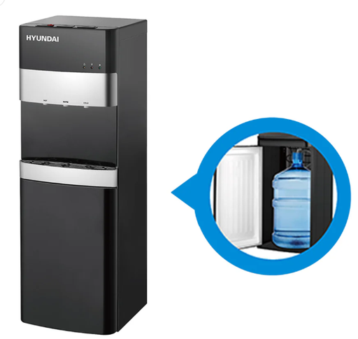 [mHndWD422s] Hyundai Bottom Loading Water Cooler - Silver (HY-WD422)