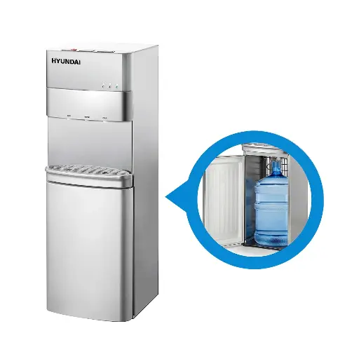 [mHndWD422s] Hyundai Bottom Loading Water Cooler - Silver
