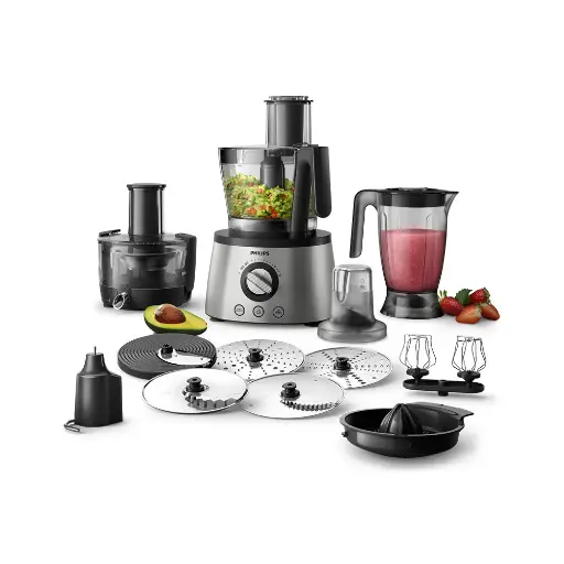 [mPlpHR777801] Philips 4-in-1 Food Processor 1300W (HR7778/01)