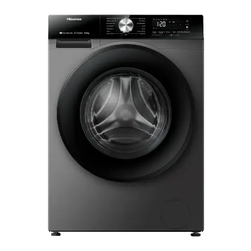 [mHsnsWFe3S1043BT.0VAT] Hisense Washing Machine 10.5kg 1400rpm Steam (WFe3S1043BT) (NEE 0) BigDoor
