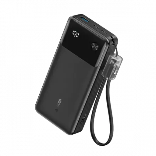 [mAnkA1384H11] Anker Power Bank 20K 30W - Black