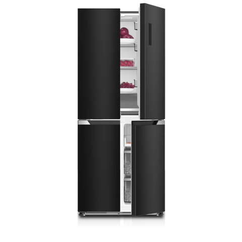 [
mTlxMFF463BX] Metalux Refrigerator Four Door 442 Liter - Steel