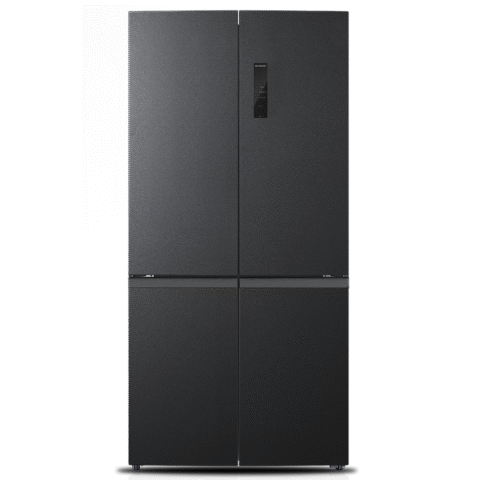 [
mTlxMFF478BX] Metalux Refrigerator Four Door 575 Liter - Titanium steel