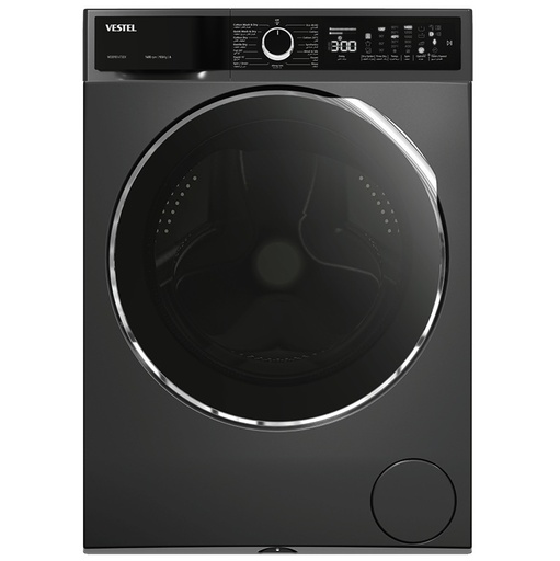 [mVstlWDB9B14T3DX] Vestel Washer Dryer 9/6Kg 1400rpm DarkSilver