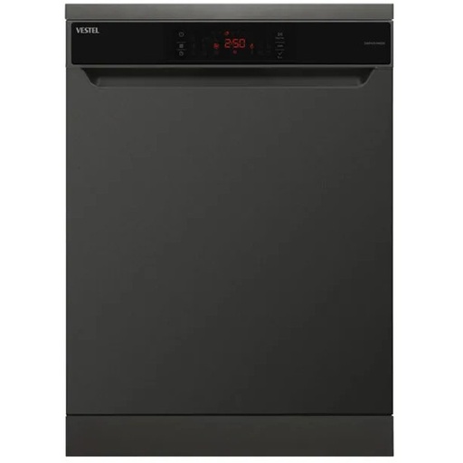 [mVstlDWFA3Y9N1DX] Vestel Dishwasher 9 Programs 4 Sprayer 14Sets - Drak Inox (DWFA3Y9N1DX)
