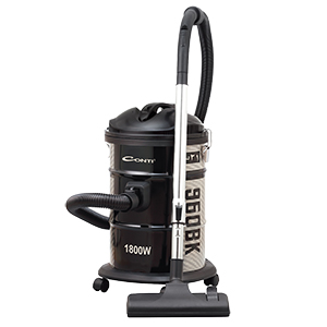 [mCntVD1805b] Conti Drum Vacuum 1800W 21Liters - Black