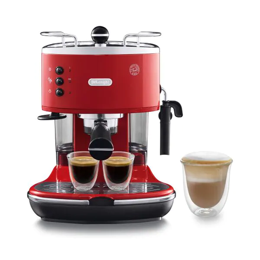 [mDlngECO311.R] دولينجي ايكونا ماكينة تحضير قهوة حمراء ECO311.R