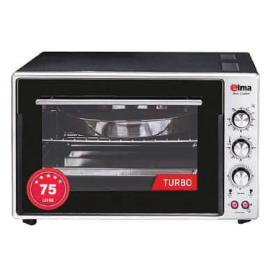 [mElmMD318] Elma Electric Oven 75Liter Silver