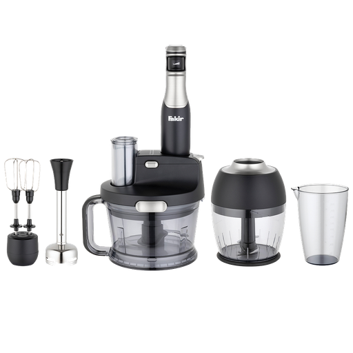 [mFkr63] Fakir Hand Blender Set 1000W Speed Multi Silver