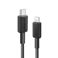 [mAnkA81B6H11] Anker PowerLine 322 USB-C to LIGHTNING Cable (6ft) - Black