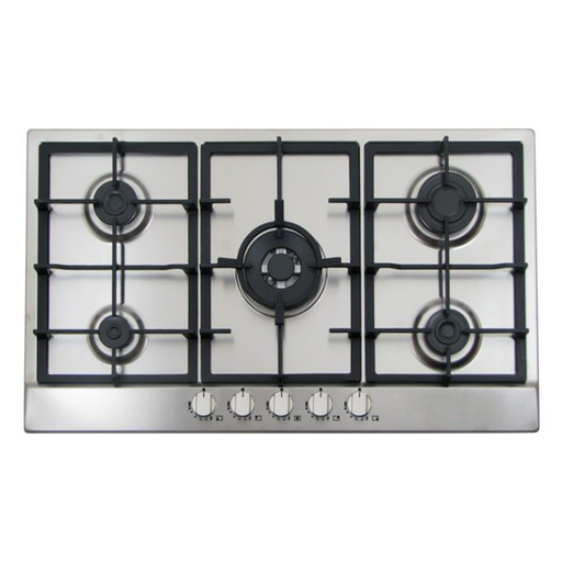 [mGFGFT905CCF] G3 Ferrari Hob 90cm 5 Gas Burners Cast Iron Support Center Triple Burner