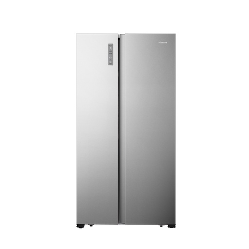 [mHsnsRS670N4ASU] Hisense Refrigerator Side by Side 508L Silver