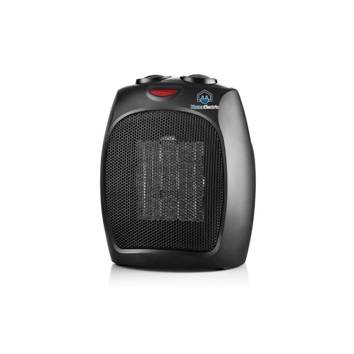 [mHEHK704] Home Electric Heater with Fan 1500W - Black (NEW)
