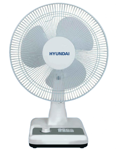 [mHndTF06] Hyundai Fan 16" Table White (NEW)