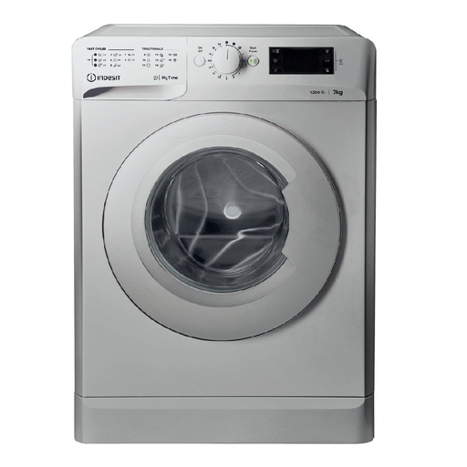 [mNdstOMTWE71252SEU] Indesit Washing Machine 7kg 1200rpm MyTime Inverter Silver