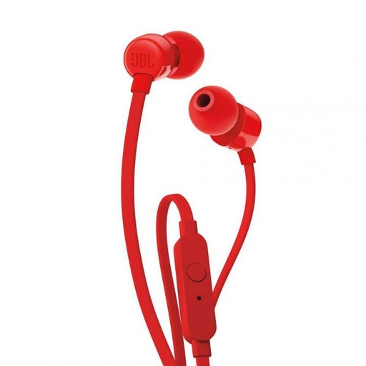 [mJBLT110r] JBL In-Ear Headphones - Red
