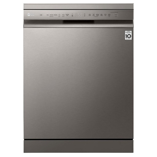 [mLGdfb512fpApzpelf] LG Dishwasher Quadwash 9 Programs 14sets ThinQ Platinum Silver
