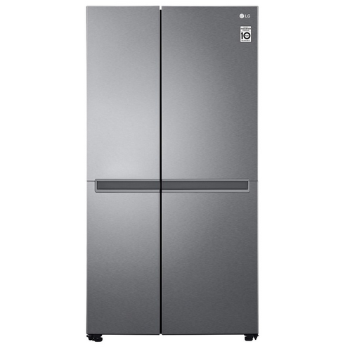 [mLGGCB287DVE] LG Refrigerator Side-By-Side Inverter Compressor 687Liter Dark Graphite (NEW)