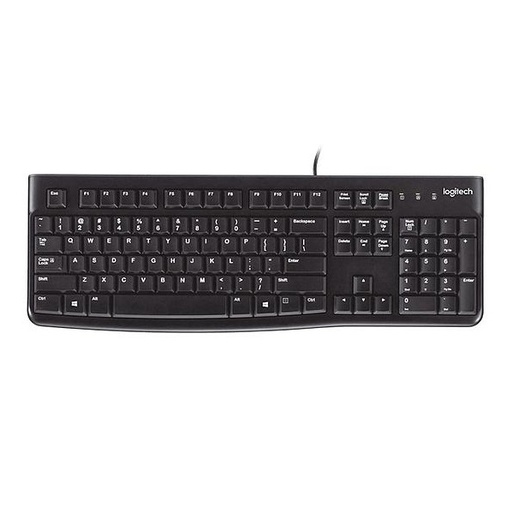 [xLgtcK120] Logitech K120 USB Keyboard Spill-Resistant with Quiet Typing