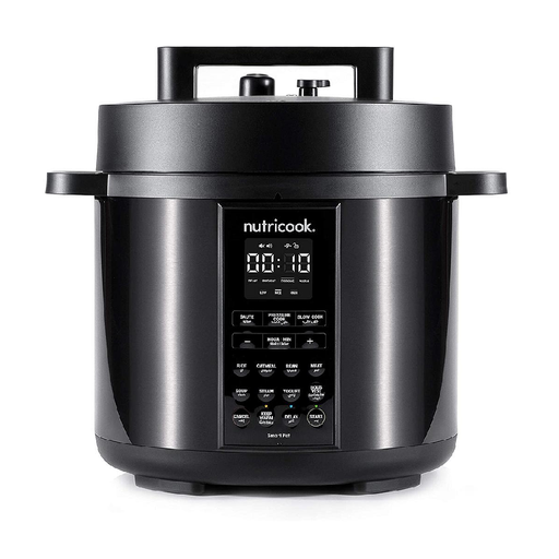 [mNBNCSP208K] Nutricook Smart Pot2 8 Liters Electric Pressure Cooker 12Programs Black