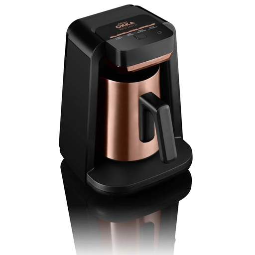 [mOK0012R] Okka Rich Spin Turkish Coffee Maker - Copper