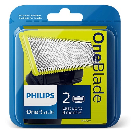 [mPlpQP220] philips oneblade replaceable blade x2