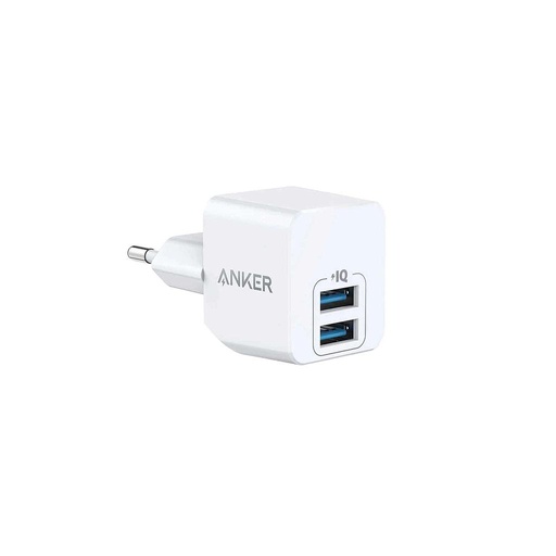 [mAnkA2620L22] Anker IQ Powerport Mini 2 Port Wall Charger