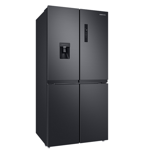 [mSsgRF48A4010B4] Samsung Refrigerator Four Door 508L w/Water Dispenser - Black