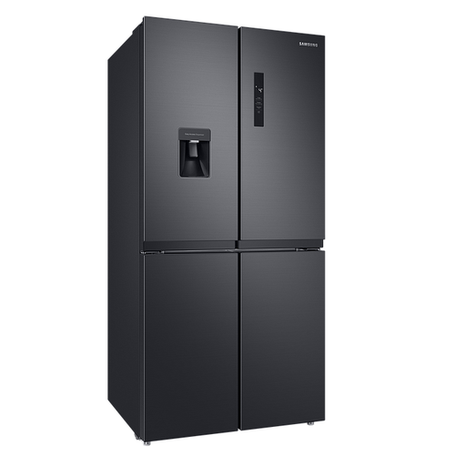 [mSsgRF48A4010B4] Samsung Refrigerator NoFrost Four Door 508 Liter Black With Water Dispenser