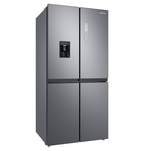 [mSsgRF48A4010M9LV] Samsung Refrigerator NoFrost Four Door 508Liter With Water Dispenser - Silver