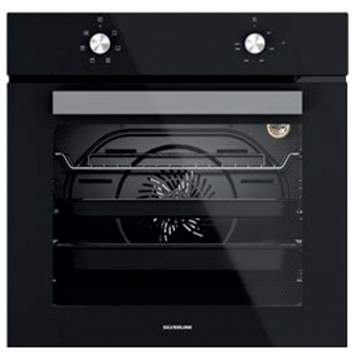 [mSlvr6501] Silverline Built-in Oven 60cm - Black