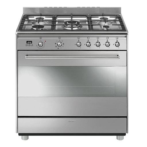 [mSmgSSA91MAX9] SMEG Gas Cooker 90cm Classica SSA91MAX9