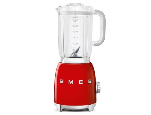 [mSmgBLF01RDEU] SMEG Table Blender 50's Style Aesthetic Red