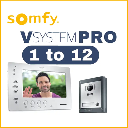 [hSmfVproio2B] Somfy VideoPhone VPro Premium io 2B kit