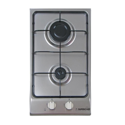 [mSprcESFL32X] SuperChef Hob 30cm 2Burners Full Safety