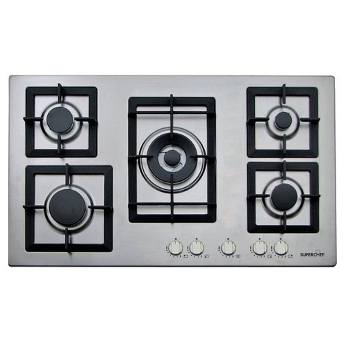 [mSprCTSFJ95X] SuperChef Hob 90cm 5Burners Full Safety مفصول