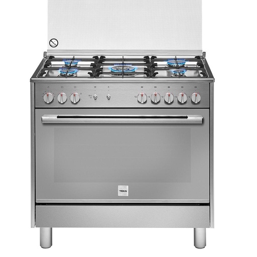 [mTkaFS3MS90GGSS] TEKA Gas Cooker 90cm 5 Gas Burners