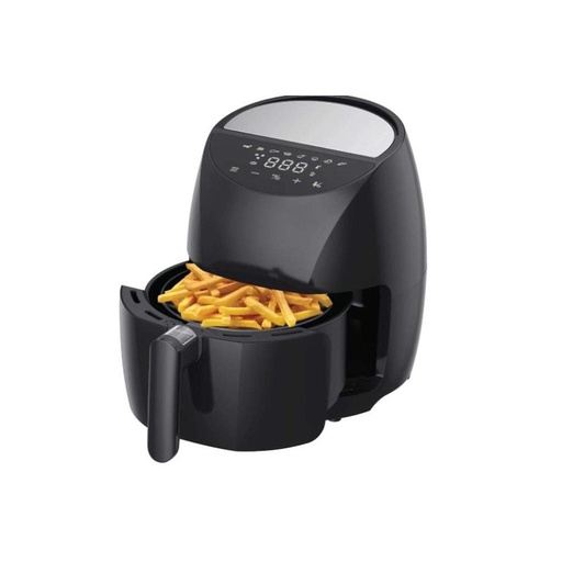 [mTkmzAF37L] Tekmaz air fryer 3.7liter 1400w - Black
