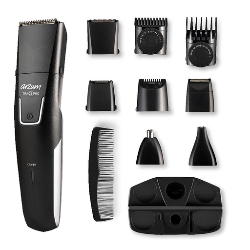 [mArz5201] Arzum Trace Pro 9 in 1 Trimmer - Black