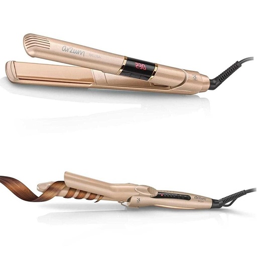 [mArzBelisa] Arzum Belisa Curler + Straightener - Beige