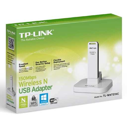 [VTplWn721n] TpLink Adapter USB Lite N 150Mbps