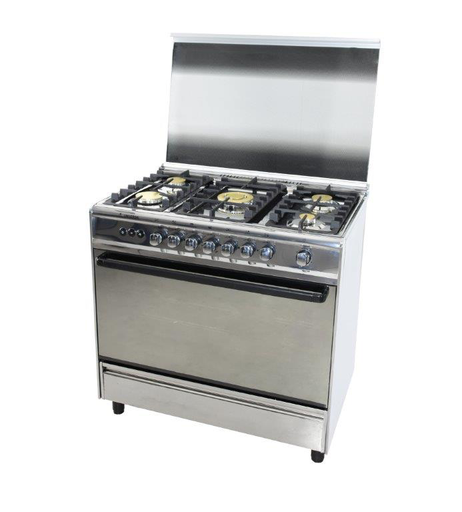 [mUnv8900] Universal Gas Cooker 90cm Stainless Steel