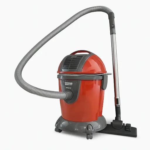 [7VCD2200WDB] Vacuum Cleaner Wet & Dry 16Liter - Red
