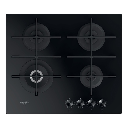 [mWrplGOWL628NB] Whirlpool Built In Glass Gas Hob 60Cm/W-Line