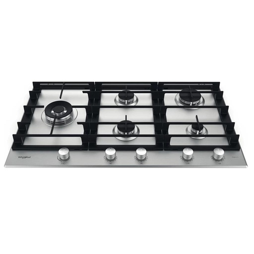 [mWrplGMWL928IXL] Whirlpool Gas Hob 90cm Stainless Steel  iXelium