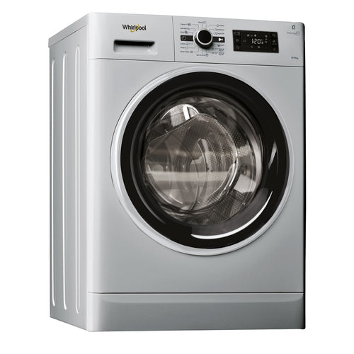 [mWrplFWDG96148SBS] Whirlpool Washer Dryer 9/6kg 1400rpm Sliver