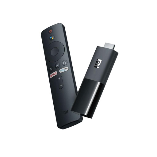 [mXimTVStick] شاومي تي في ستيك مي بنظام تشغيل أندرويد تي في مع مساعد كروم كاست مدمج أسود
