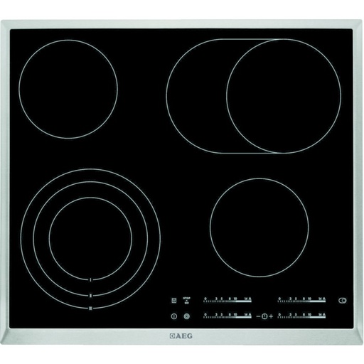 [mAEG654070X] AEG vitroceramic Hob 60cm - Black